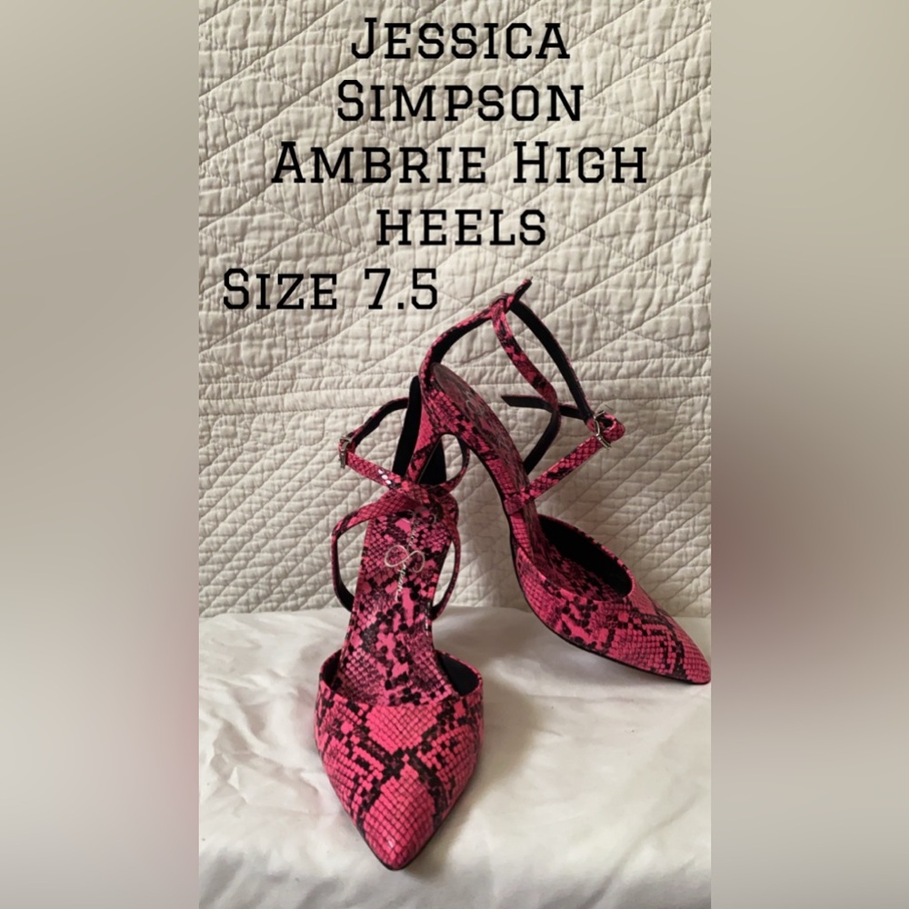 Jessica Simpson Ambrie Heels Women’s 7.5 Used